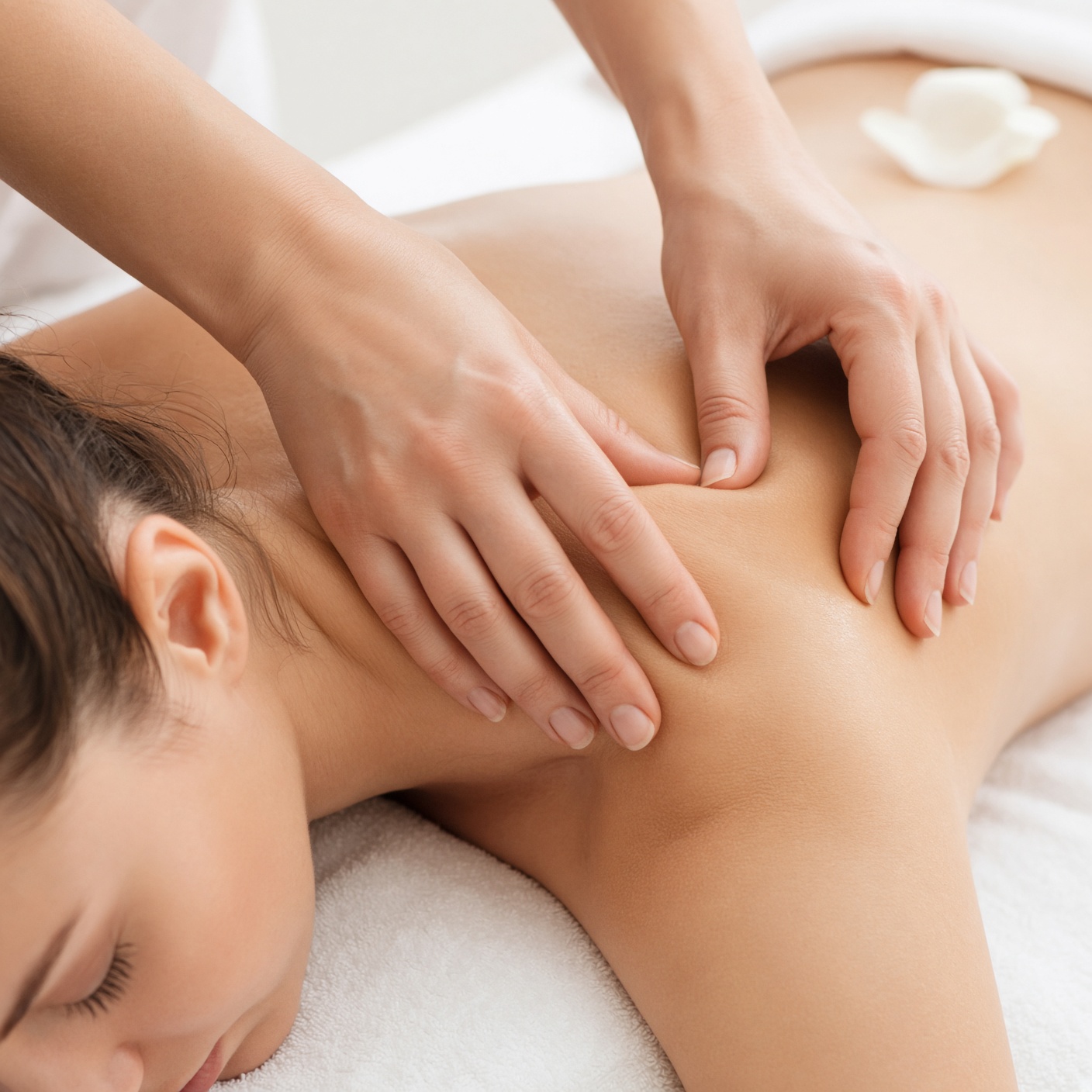 Deep tissue therapeutic massage
